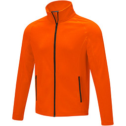 Zelus Fleecejacke für Herren, orange,  S