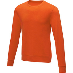Zenon Sweater mit Rundhalsausschnitt für Herren, orange, XXL