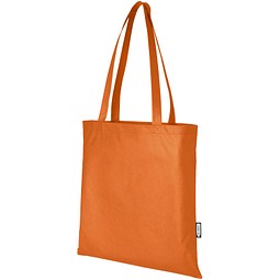 Zeus Non Woven große Tragetasche 6L aus GRS Recyclingmaterial 6 L, orange