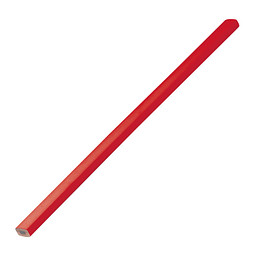 Zimmermannsbleistift, rot