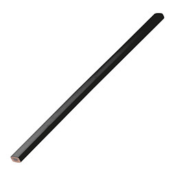 Zimmermannsbleistift, schwarz
