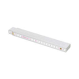 Zollstock Craft, Classic, 2m, weiss
