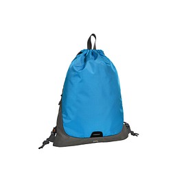 Zugbeutel STEP, cyan