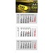 3-Monats-Block-Wandkalender 2027