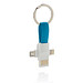 XD COLLECTION 3-in-1 Kabel für den Schlüsselring, blau XD COLLECTION 3-in-1 Kabel für den Schlüsselring, blau