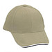 Double-Sandwich-Cap Trio, beige