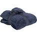 Microfleece-Kuscheldecke, dunkelblau