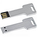 Edelstahl USB Stick Key, 4 GB, silber