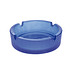 Glas-Aschenbecher, blau/frosted