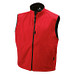 JAMES & NICHOLSON Unisex Softshell-Weste, rot, L