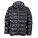 JAMES & NICHOLSON Herren Daunenjacke, schwarz/grau, XXL