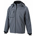 JAMES & NICHOLSON Herren Softshell-Jacke, grau, M