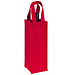 Flaschentasche aus Filz, rot