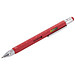 TROIKA® Construction-Pen, schwarze Mine, rot