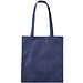 Vliestasche Textile mit langen Henkeln, dunkelblau