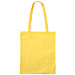 Einkaufstasche Baumwolle, lange Henkel, gelb