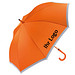 Reflektor-Stockschirm Safety, orange