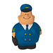 Herr Bert® Anti-Stress-Figuren Pilot Bert, blau