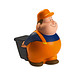 Herr Bert® Anti-Stress-Figuren Müllmann Bert, orange