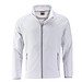 JAMES & NICHOLSON Herren Softshell-Jacke Promo, weiß, XL