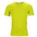 JAMES & NICHOLSON Herren Funktions T-Shirt Active, gelb, L