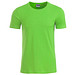 JAMES & NICHOLSON Herren T-Shirt Basic aus Bio-Baumwolle, hellgrün, L
