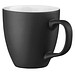 Porzellantasse Lorena, 450 ml, schwarz
