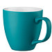 Porzellantasse Lorena, 450 ml, türkis