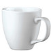 Porzellantasse Lorena, 450 ml, weiß