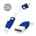 Ladekabel 2in1 ZWEINS® PLUS Yacht Club, Yacht Club (Pantone 286 C) Ladekabel 2in1 ZWEINS® PLUS Yacht Club, Yacht Club (Pantone 286 C)