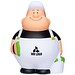 Herr Bert® Anti-Stress-Figuren Maler Bert mit Cap, schwarz/weiß