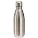 Edelstahl Trinkflasche Design, 600 ml, silber