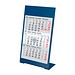 Geiger-Notes 3-Monats-Tischkalender aus Metall 2027/2028, blau
