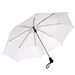 Automatik Windproof Taschenschirm BORA, weiß