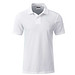 JAMES & NICHOLSON Herren Poloshirt Basic Bio BW, weiß, M
