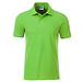 JAMES & NICHOLSON Herren Poloshirt Basic Bio BW, hellgrün, M