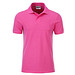 JAMES & NICHOLSON Herren Poloshirt Basic Bio BW, pink, XXL