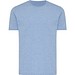 Iqoniq Brett T-Shirt aus recycelter Baumwolle, light heather blue, XS