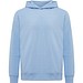Iqoniq Yengo Hoodie mit Seitentaschen aus rec. Baumwolle, sky blue, XS