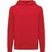 Iqoniq Yengo Hoodie mit Seitentaschen aus rec. Baumwolle, rot, L