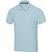 Akoya Poloshirt aus GRS-recyceltem Frottee Unisex, Cloud Blue, S