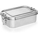ALLSPICE. Lunchbox. Robuste luftdichte Box aus (90% recyceltem) 750 mL, Satinsilber