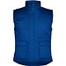 Almanzor Vielseitige Thermo Arbeitsweste mit hohem Kragen, royalblau, M