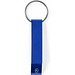 Alu-Schlüsselanhänger mit Flaschenöffner Mixe, Blau