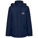 America wattierter Parka für Damen, Navy Blue, 2XL