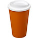 Americano® 350 ml Isolierbecher, orange/weiss