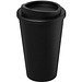 Americano® recycelter isolierter Becher, 350 ml, schwarz