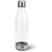 ANCER. Sportflasche aus AS und Edelstahl 700 ml, Transparent