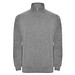 Aneto Pullover mit Viertelreißverschluss, Marl Grey, XL