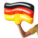 Aufblasbare Winkeflagge Deutschland